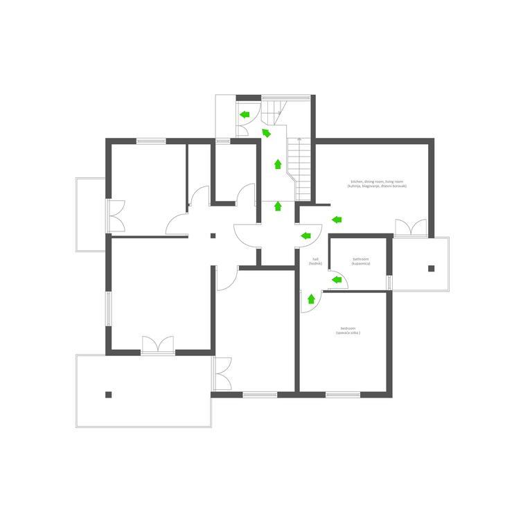 Apartments Terra Petrosa Трогир Стая снимка